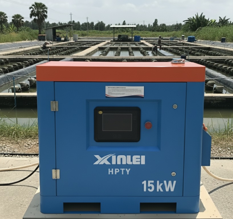 Máy sục khí và hồ xử lý nước trong nuôi cua công nghiệp: Giữ nước sạch, tăng tỷ lệ sống